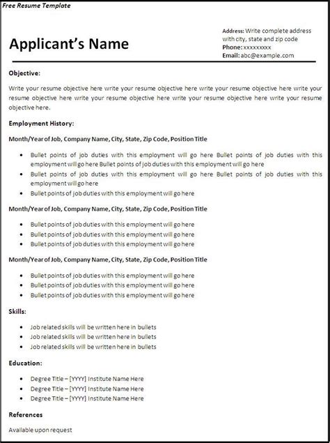 pin by job resume on job resume samples free professional resume template free printable