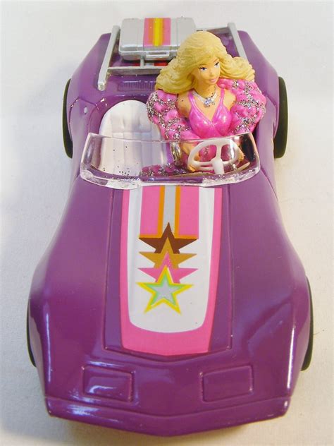 hallmark 2008 barbie star vette fun purple corvette ornament