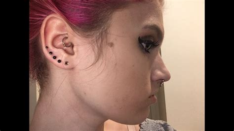 stretching my ears 14g to 12g youtube