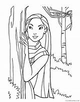 Coloring4free Princesses Coloring Disney Pages Pocahontas Related Posts sketch template