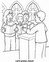 Worship Appreciation Kids Jesus Sing Almir Sekolah Minggu Suzana sketch template