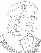 Richard Iii Inglaterra Rei Colorir Tudor Desenhos Hellokids Dibujo Mystery Princes sketch template