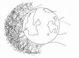 Moon Nebula Piece Visit sketch template