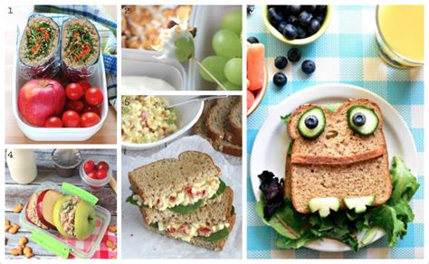 easy healthy kids lunch ideas   month  fun lunch box recipes