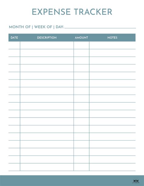 printable daily expenses worksheets printable form templates