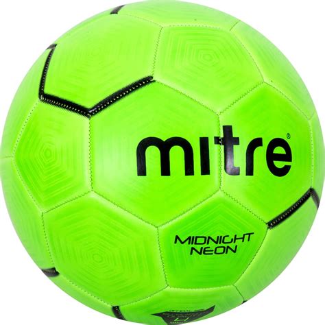 mitre midnight neon green soccer ball walmartcom