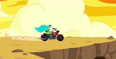 Image S5e52 Finn And Canyon On Motorcycle Png