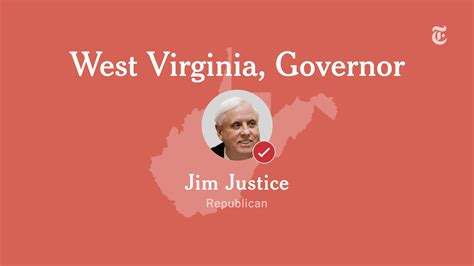 West Virginia Governor Results Jim Justice Vs Ben Salango The New