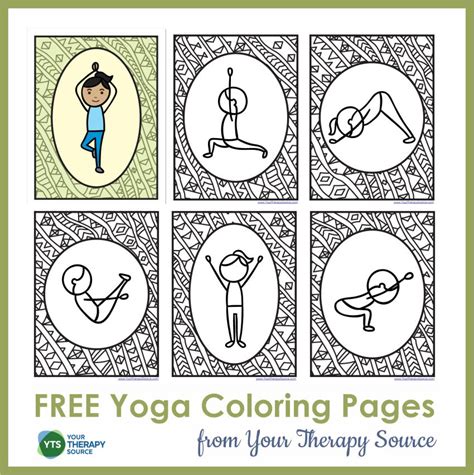 yoga coloring pages   therapy source