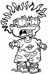 Chuckie Drawing Rugrats Draw Chucky Easy Step Drawings Coloring Pages Outline Lesson Characters Cartoon Doll Drawinghowtodraw Sketches Getdrawings Choose Board sketch template