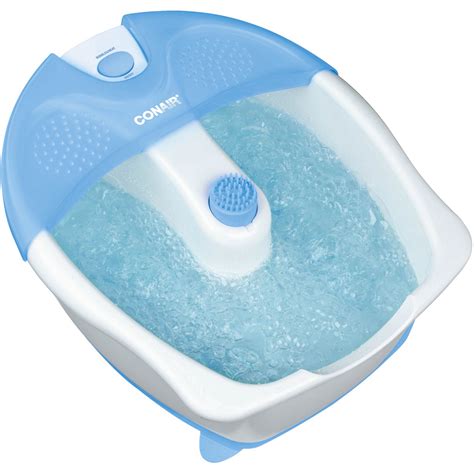 conair foot bath  bubbles  heat massagers beauty health