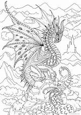 Dragons Favoreads Colouring Smaug Drake sketch template