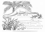Prehistoric Cretaceous Book sketch template