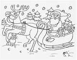 Santa Sleigh Coloring Pages Christmas Weihnachten Claus Colouring Ausmalbild Ausmalbilder Sled Kids Pngkey Fun Coloringpages1001 Kinder sketch template