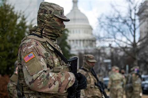 thousands  national guard troops   leaving dc  weekend