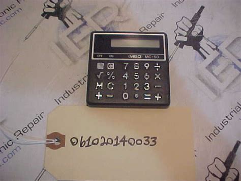 mbo calculator repair