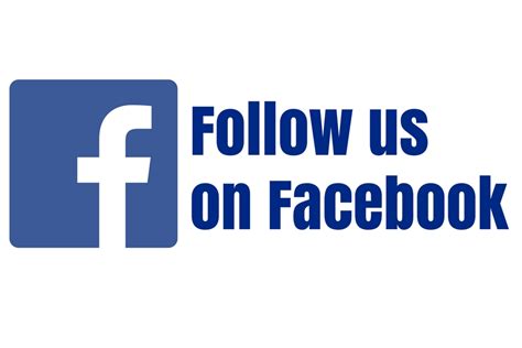 follow us on facebook