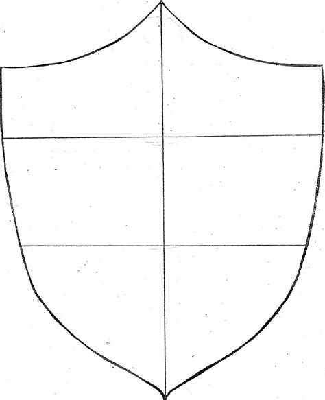 blank family crest clipart