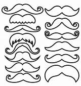Coloring Pages Template Mustache Mustaches Types Styles Coloringpagesfortoddlers Crafts Paper Party Kids Drawing Props Choose Board sketch template