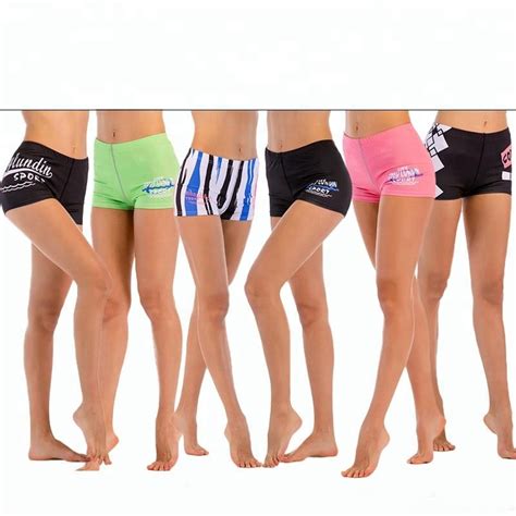 Custom Printed Booty Workout Shorts Womens Fitness Training Clothing