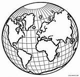 Globus Erde Ausmalen sketch template