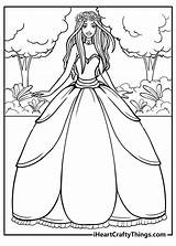 Coloring Iheartcraftythings Dress sketch template