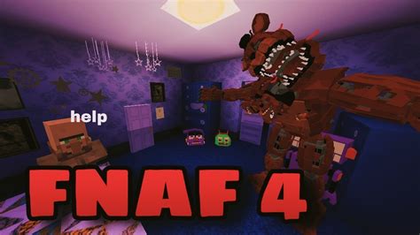fnaf  addon minecraft pe youtube