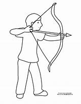 Bow Coloring Pages Arrow Compound Getcolorings Getdrawings Color Awesome sketch template