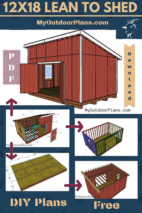 build   lean  shed lean  shed building