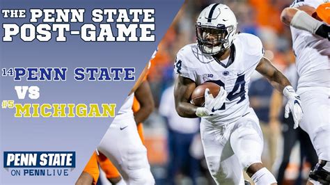 penn state michigan post game show youtube