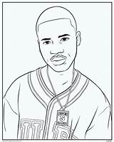 Coloring Pages Rappers Hop Hip Sheets Getcolorings She sketch template