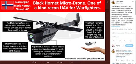 black hornet mniejsze od smartfona drony wojskowe