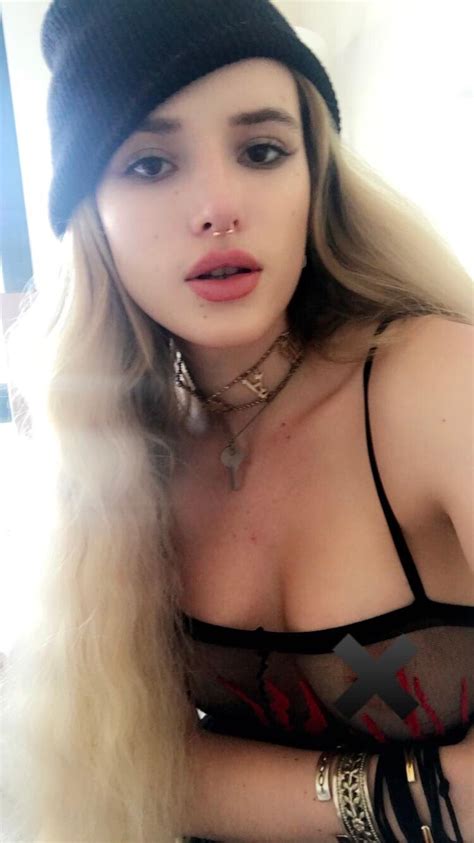 bella thorne teases with x on her nip 05 18 17 celebsflash