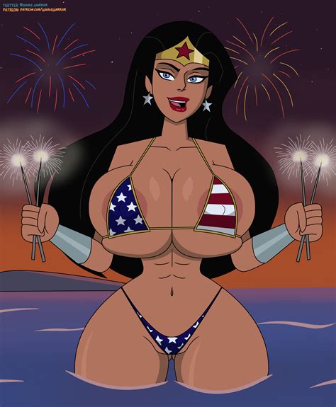 Rule 34 1girls 4th Of July Amazon American Flag American Flag Bikini