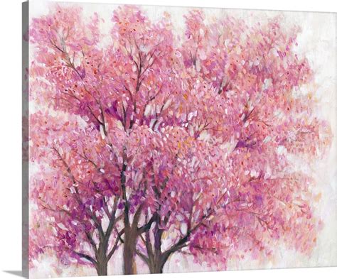 Pink Cherry Blossom Tree I Wall Art Canvas Prints Framed Prints Wall