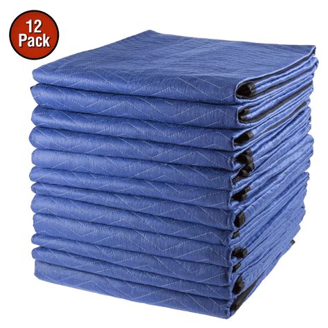 moving blanket set   recycled cotton dual layer padded blankets