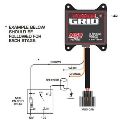 msd power grid  stage timer module