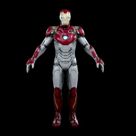 iron man mark  full wearable armor  model stl etsy