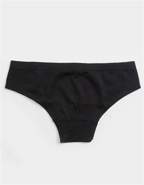 full tilt seamless cheeky black panties black tillys