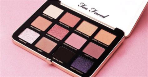 too faced is launching another peach palette that has the
