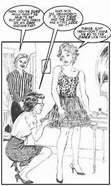 Cartoons Petticoated Feminization Petticoat Transvestite Feminized Sissification Puyal Tg Surgery sketch template