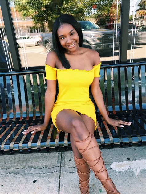 yellow sundress melanin skirt outfits summer sundress black girl