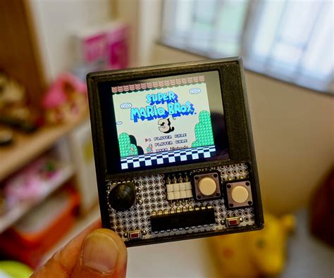 esp handheld game console  steps  pictures instructables