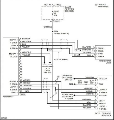 wiring diagram   radio system