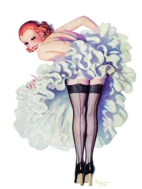 18x24 vintage reproduction pinup redhead bending over lacy slip black stockings ebay