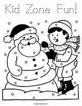 Coloring Winter Pages Fun Color Snowman Snowy Kids Blizzard December Worksheet Printable Zone Print Snow Build Cool Noodle Kid Guys sketch template