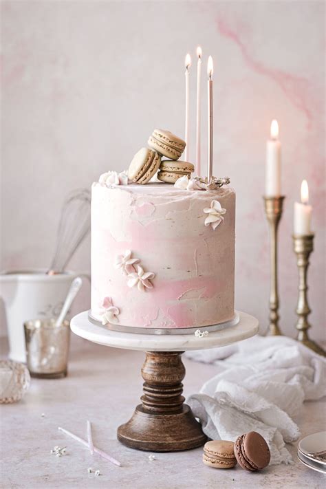 textured watercolor buttercream cake curly girl kitchen