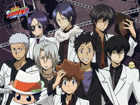 Anime Manga Review Katekyo Hitman Reborn Ani Manga Reviews