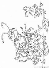 Coloring Life Bugs Pages Disney Bug Family Book Clipart Books Printable Info Insect Color Cartoon Sheets Clipground Colouring Coloriage Ministerofbeans sketch template