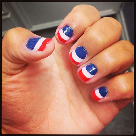 fourth  july nails diy fourth  july nails manicure  home spa